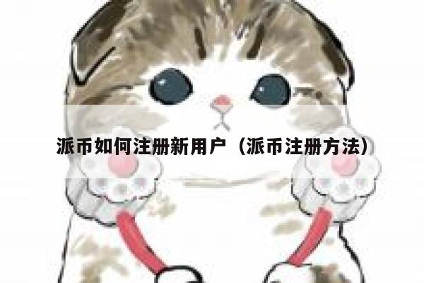 派币如何注册新用户（派币注册方法） 第1张