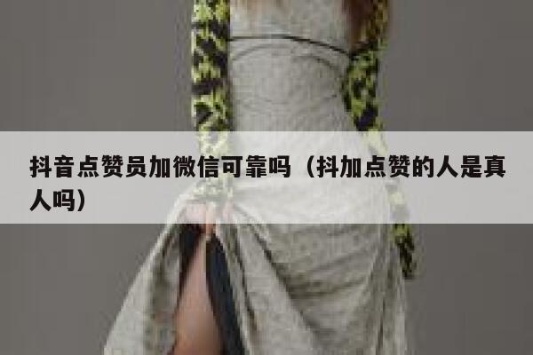 抖音点赞员加微信可靠吗(抖加点赞的人是真人吗) 第1张 抖音点赞员加微信可靠吗(抖加点赞的人是真人吗) 第1张