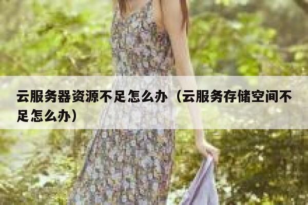 云服务器资源不足怎么办（云服务存储空间不足怎么办） 第1张