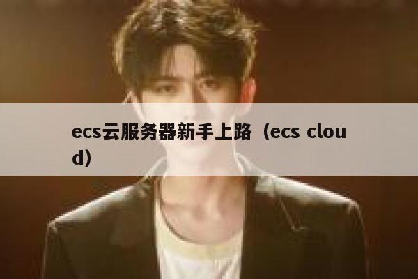 ecs云服务器新手上路（ecs cloud） 第1张