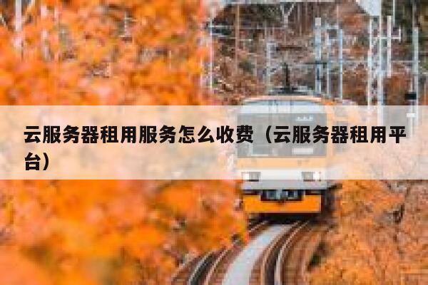 云服务器租用服务怎么收费（云服务器租用平台） 第1张