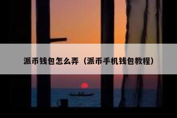 派币钱包怎么弄（派币手机钱包教程） 第1张