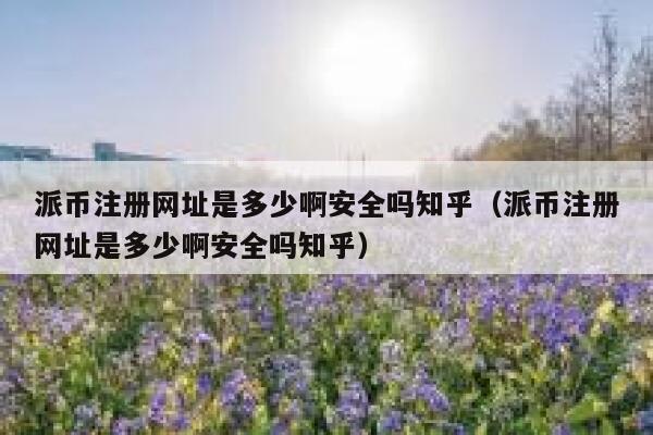 派币注册网址是多少啊安全吗知乎（派币注册网址是多少啊安全吗知乎） 第1张