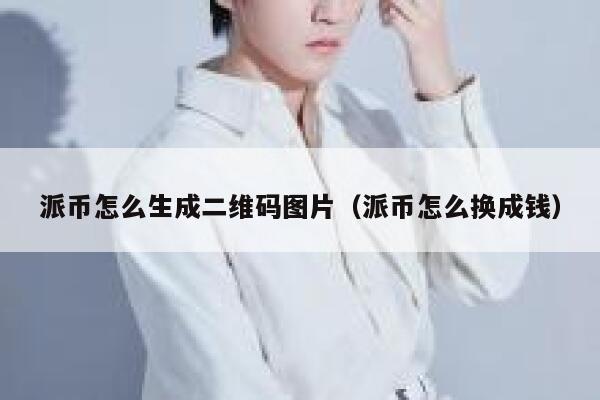 派币怎么生成二维码图片（派币怎么换成钱） 第1张