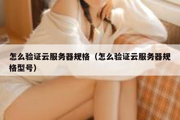 怎么验证云服务器规格（怎么验证云服务器规格型号） 第1张