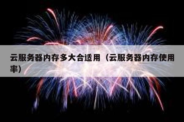 云服务器内存多大合适用（云服务器内存使用率） 第1张