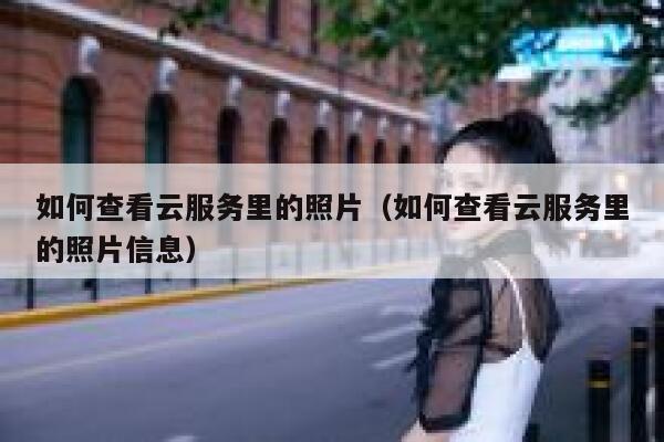 如何查看云服务里的照片（如何查看云服务里的照片信息） 第1张