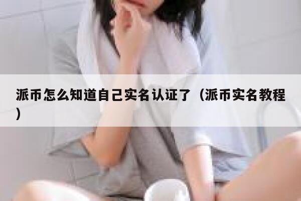 派币怎么知道自己实名认证了（派币实名教程） 第1张