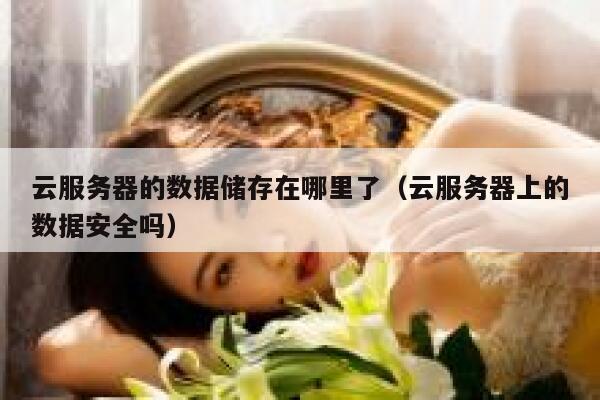 云服务器的数据储存在哪里了（云服务器上的数据安全吗） 第1张