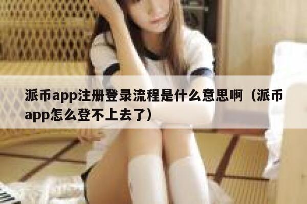 派币app注册登录流程是什么意思啊（派币app怎么登不上去了） 第1张