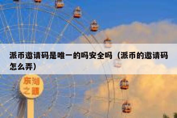 派币邀请码是唯一的吗安全吗（派币的邀请码怎么弄） 第1张