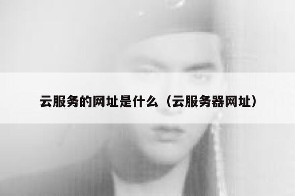 云服务的网址是什么（云服务器网址） 第1张