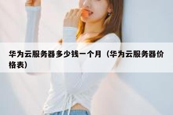 华为云服务器多少钱一个月(华为云服务器价格表) 第1张 华为云服务器多少钱一个月(华为云服务器价格表) 第1张