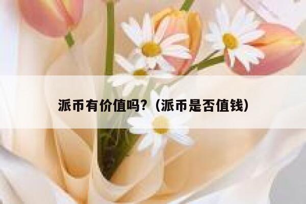 派币有价值吗?（派币是否值钱） 第1张