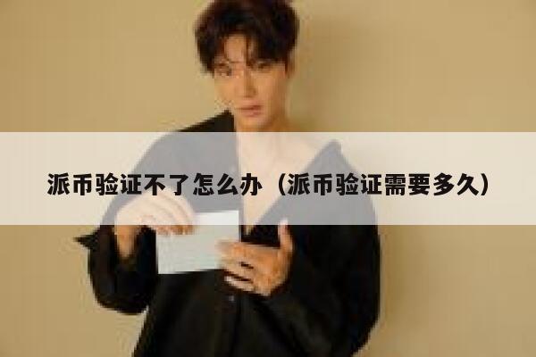 派币验证不了怎么办（派币验证需要多久） 第1张
