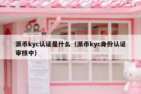 派币kyc认证是什么（派币kyc身份认证审核中） 第1张
