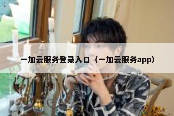 一加云服务登录入口（一加云服务app） 第1张
