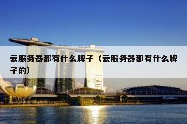 云服务器都有什么牌子（云服务器都有什么牌子的） 第1张