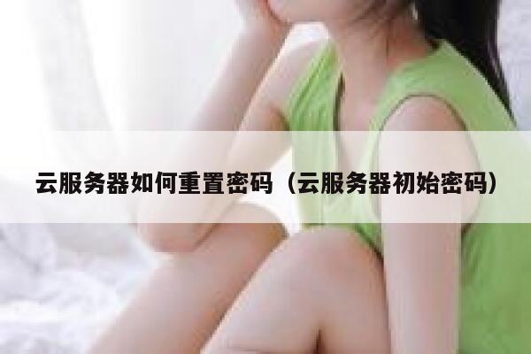 云服务器如何重置密码（云服务器初始密码） 第1张
