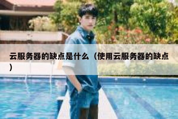 云服务器的缺点是什么（使用云服务器的缺点） 第1张