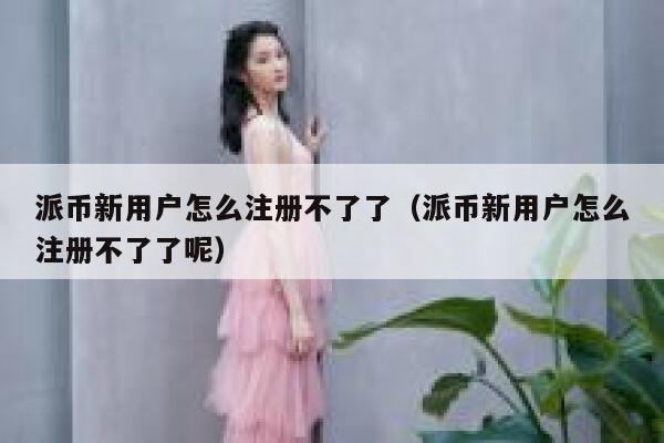 派币新用户怎么注册不了了（派币新用户怎么注册不了了呢） 第1张