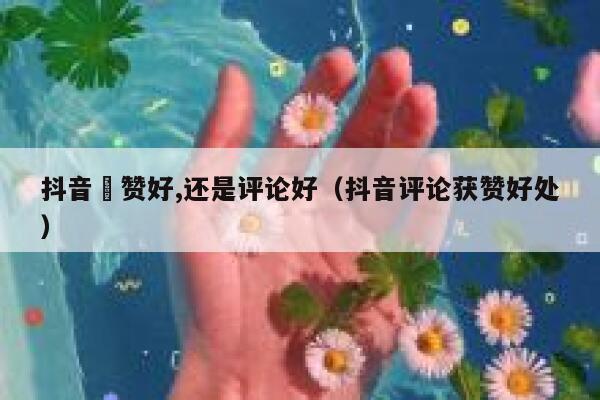 抖音奌赞好,还是评论好(抖音评论获赞好处) 第1张 抖音奌赞好,还是评论好(抖音评论获赞好处) 第1张