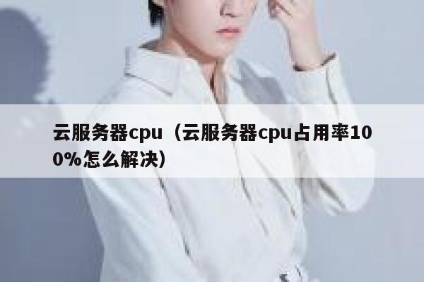 云服务器cpu(云服务器cpu占用率100%怎么解决) 第1张 云服务器cpu(云服务器cpu占用率100%怎么解决) 第1张