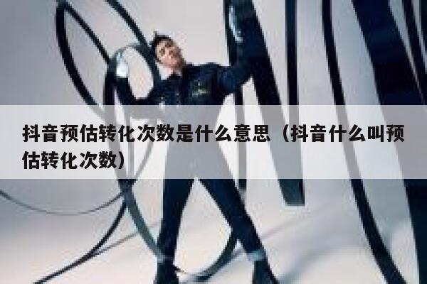 抖音预估转化次数是什么意思（抖音什么叫预估转化次数） 第1张