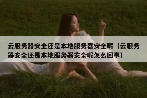 云服务器安全还是本地服务器安全呢(云服务器安全还是本地服务器安全呢怎么回事) 第1张 云服务器安全还是本地服务器安全呢(云服务器安全还是本地服务器安全呢怎么回事) 第1张