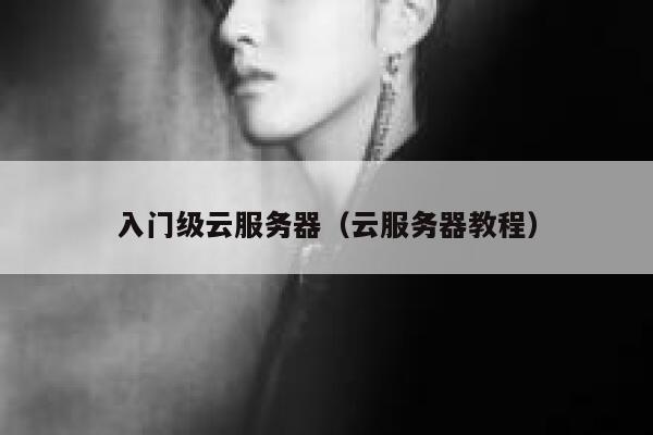 入门级云服务器（云服务器教程） 第1张