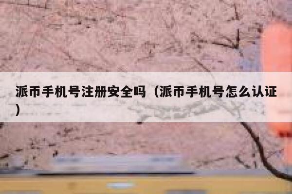 派币手机号注册安全吗（派币手机号怎么认证） 第1张