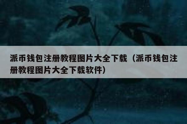 派币钱包注册教程图片大全下载(派币钱包注册教程图片大全下载软件) 第1张 派币钱包注册教程图片大全下载(派币钱包注册教程图片大全下载软件) 第1张