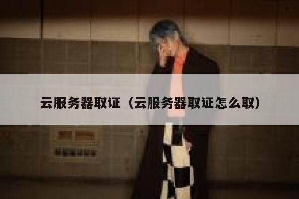 云服务器取证（云服务器取证怎么取） 第1张
