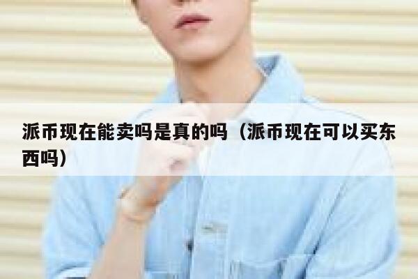 派币现在能卖吗是真的吗（派币现在可以买东西吗） 第1张