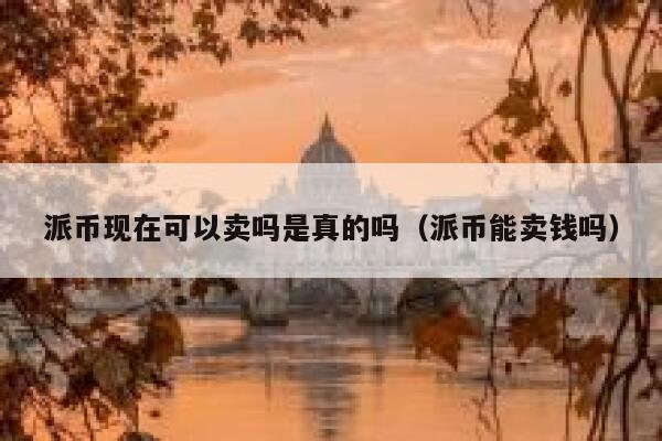 派币现在可以卖吗是真的吗（派币能卖钱吗） 第1张