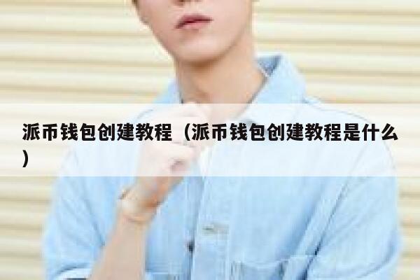 派币钱包创建教程（派币钱包创建教程是什么） 第1张