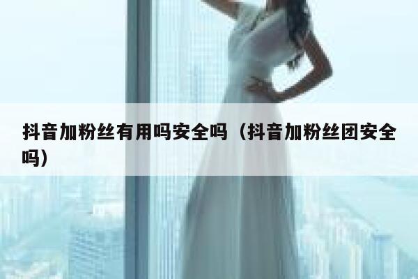 抖音加粉丝有用吗安全吗(抖音加粉丝团安全吗) 第1张 抖音加粉丝有用吗安全吗(抖音加粉丝团安全吗) 第1张