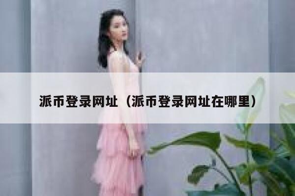 派币登录网址（派币登录网址在哪里） 第1张