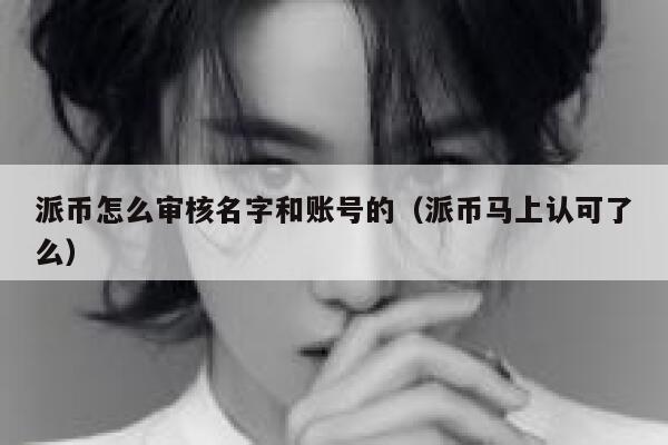派币怎么审核名字和账号的(派币马上认可了么) 第1张 派币怎么审核名字和账号的(派币马上认可了么) 第1张