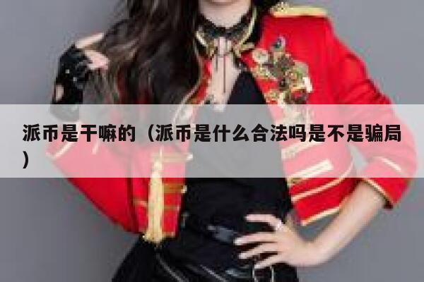 派币是干嘛的（派币是什么合法吗是不是骗局） 第1张