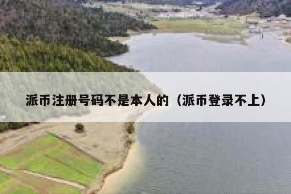 派币注册号码不是本人的(派币登录不上) 第1张 派币注册号码不是本人的(派币登录不上) 第1张