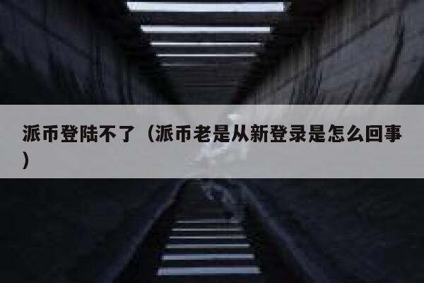 派币登陆不了（派币老是从新登录是怎么回事） 第1张