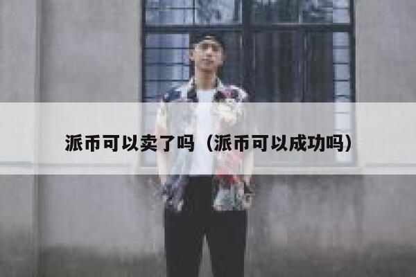 派币可以卖了吗（派币可以成功吗） 第1张