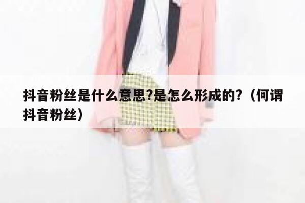 抖音粉丝是什么意思?是怎么形成的?(何谓抖音粉丝) 第1张 抖音粉丝是什么意思?是怎么形成的?(何谓抖音粉丝) 第1张