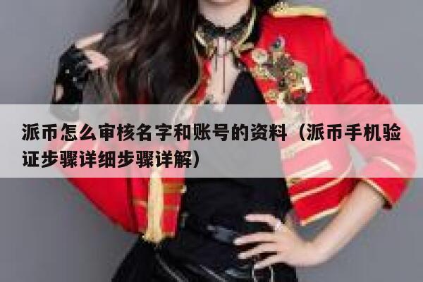 派币怎么审核名字和账号的资料（派币手机验证步骤详细步骤详解） 第1张