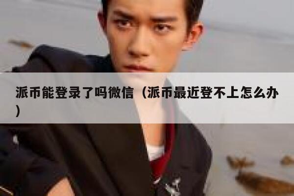 派币能登录了吗微信（派币最近登不上怎么办） 第1张