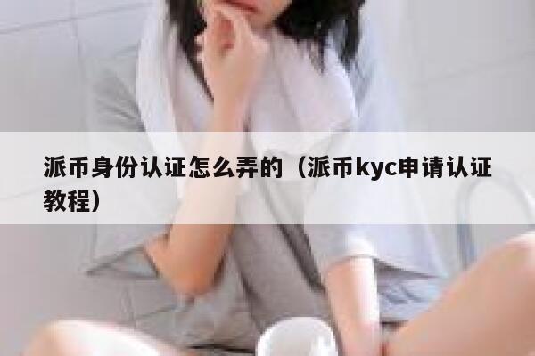 派币身份认证怎么弄的（派币kyc申请认证教程） 第1张
