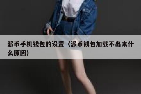 派币手机钱包的设置（派币钱包加载不出来什么原因） 第1张