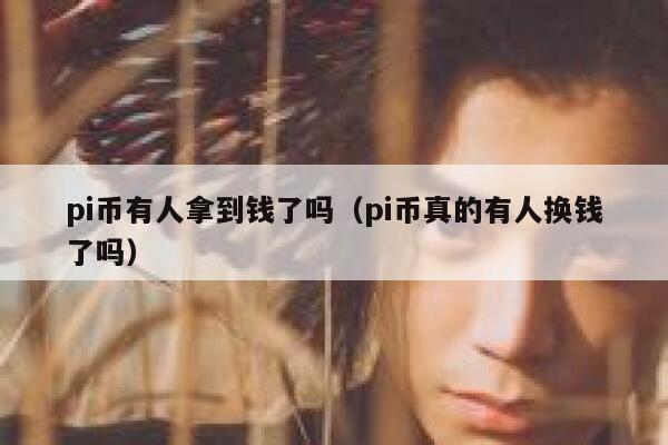 pi币有人拿到钱了吗（pi币真的有人换钱了吗） 第1张