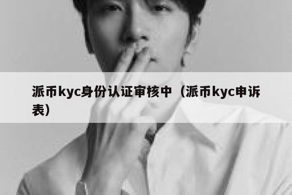 派币kyc身份认证审核中(派币kyc申诉表) 第1张 派币kyc身份认证审核中(派币kyc申诉表) 第1张